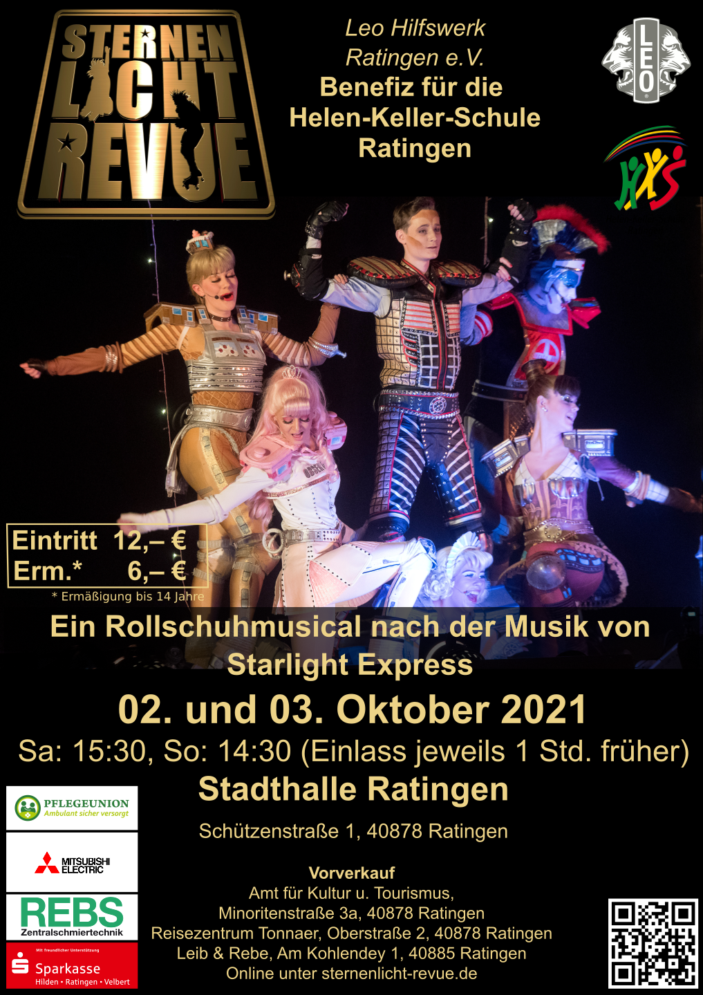 Plakat Auftritt Oktober 2021 Ratingen